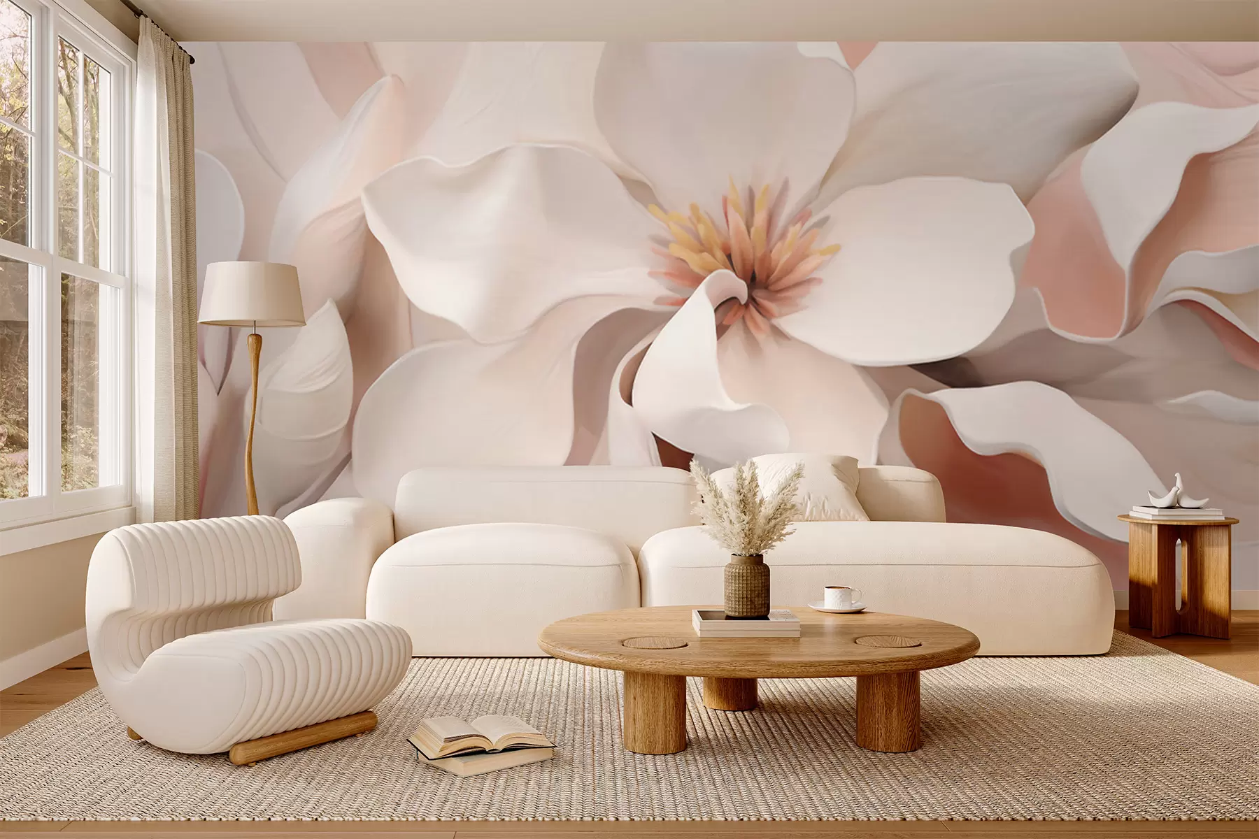Murale Fleurs fantastiques w05985