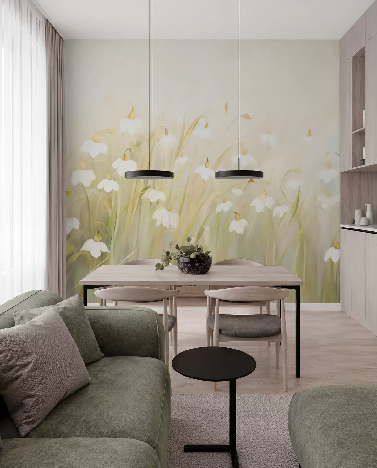 Fototapete Wildblumen w05830