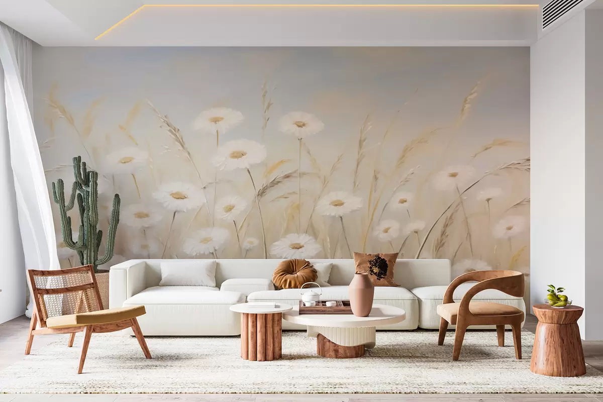 Murale Fleurs sauvages w05831