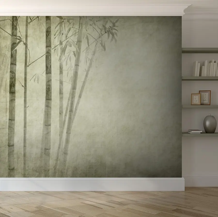 Murale Bambou minimaliste u72564
