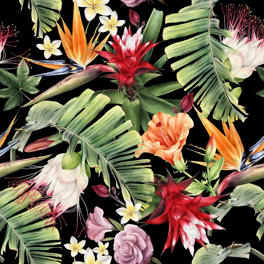 Murale Motif tropical u72341