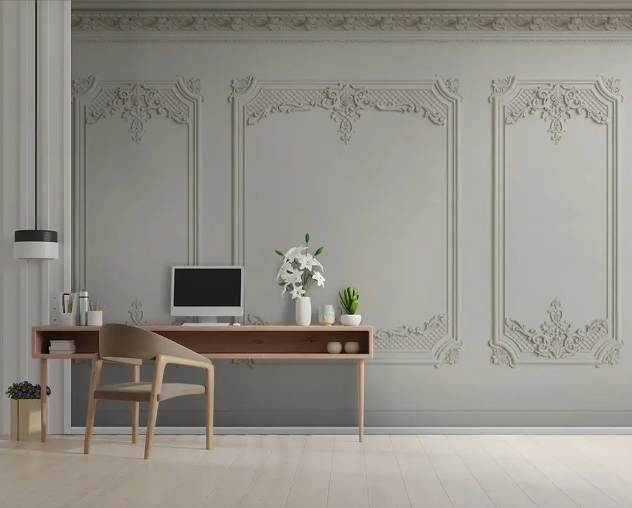 Fototapete Muster im französischen Stil u72604