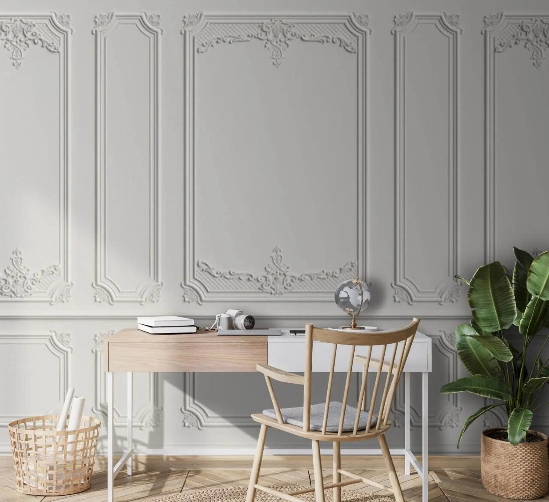 fototapeter Rektangel, skrifttype e parallel u72611