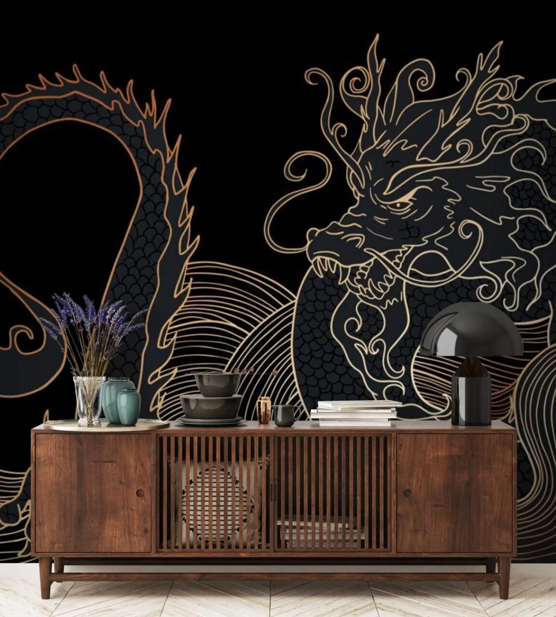 Murale Parapluies asiatiques u72948