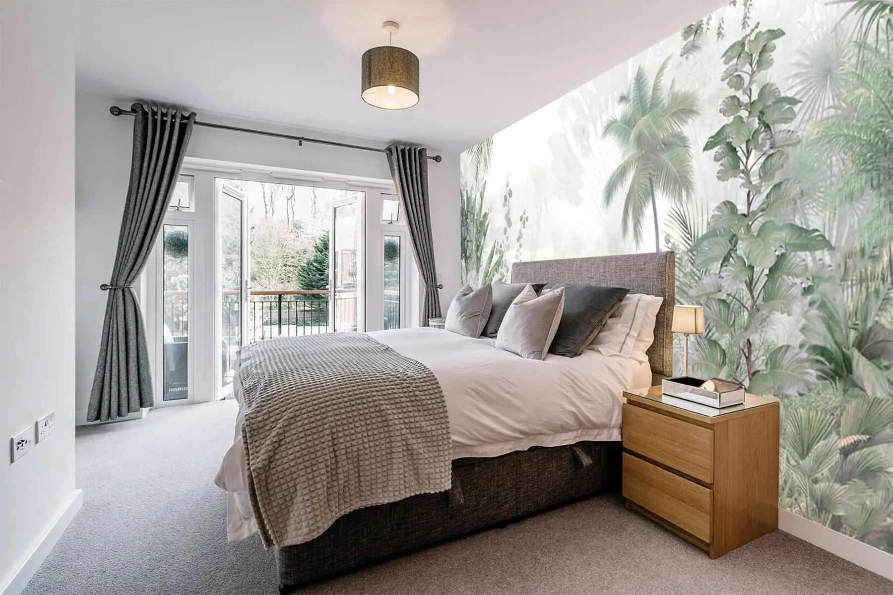 Murale Beau paysage tropical u79762