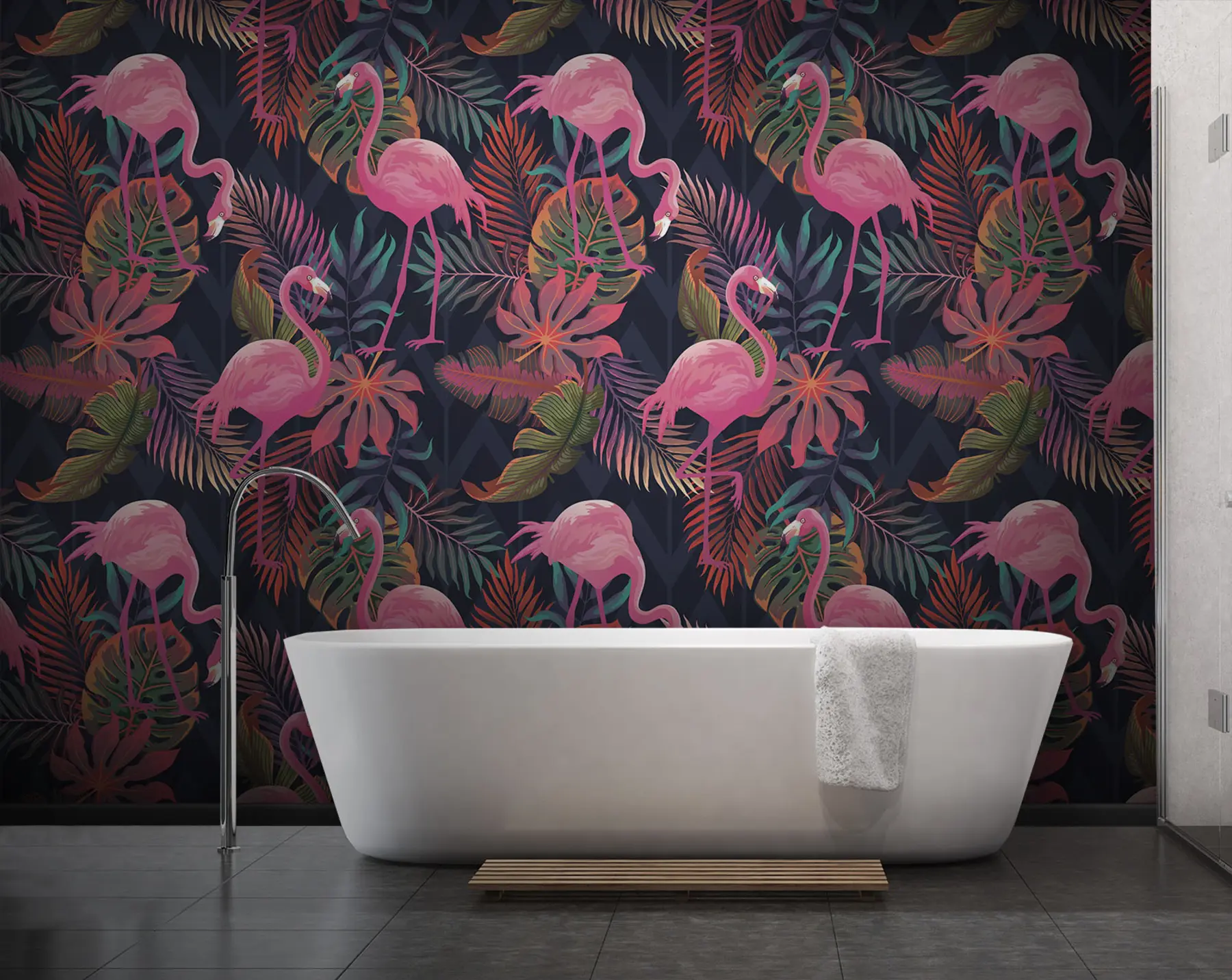 fototapeter Lyserød eksplosion u73089