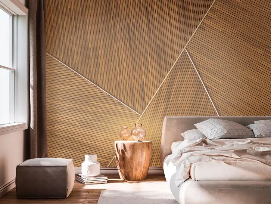 Fototapete Nachahmung einer Holzwand u73431