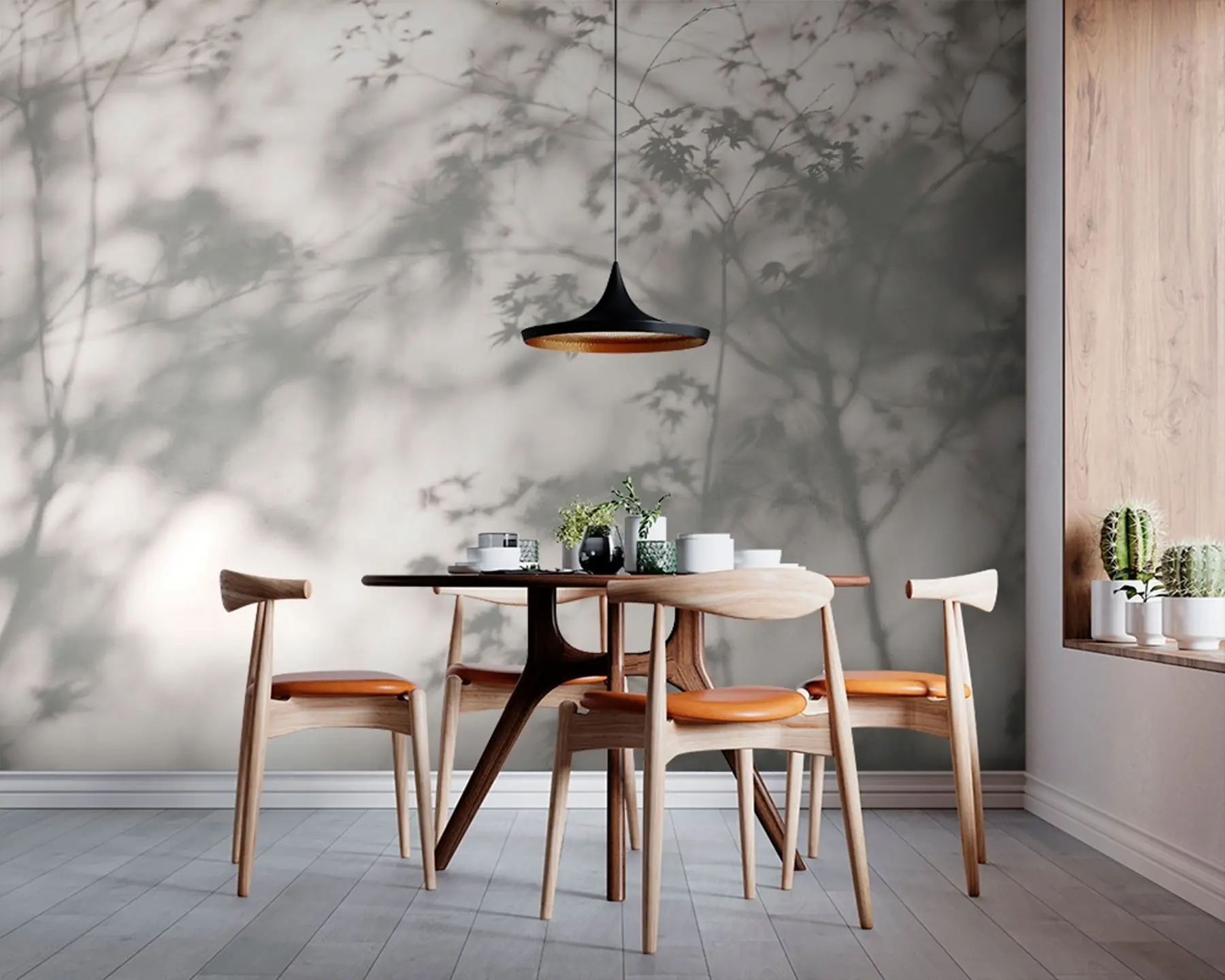 Murale Ombre sur le mur u79829