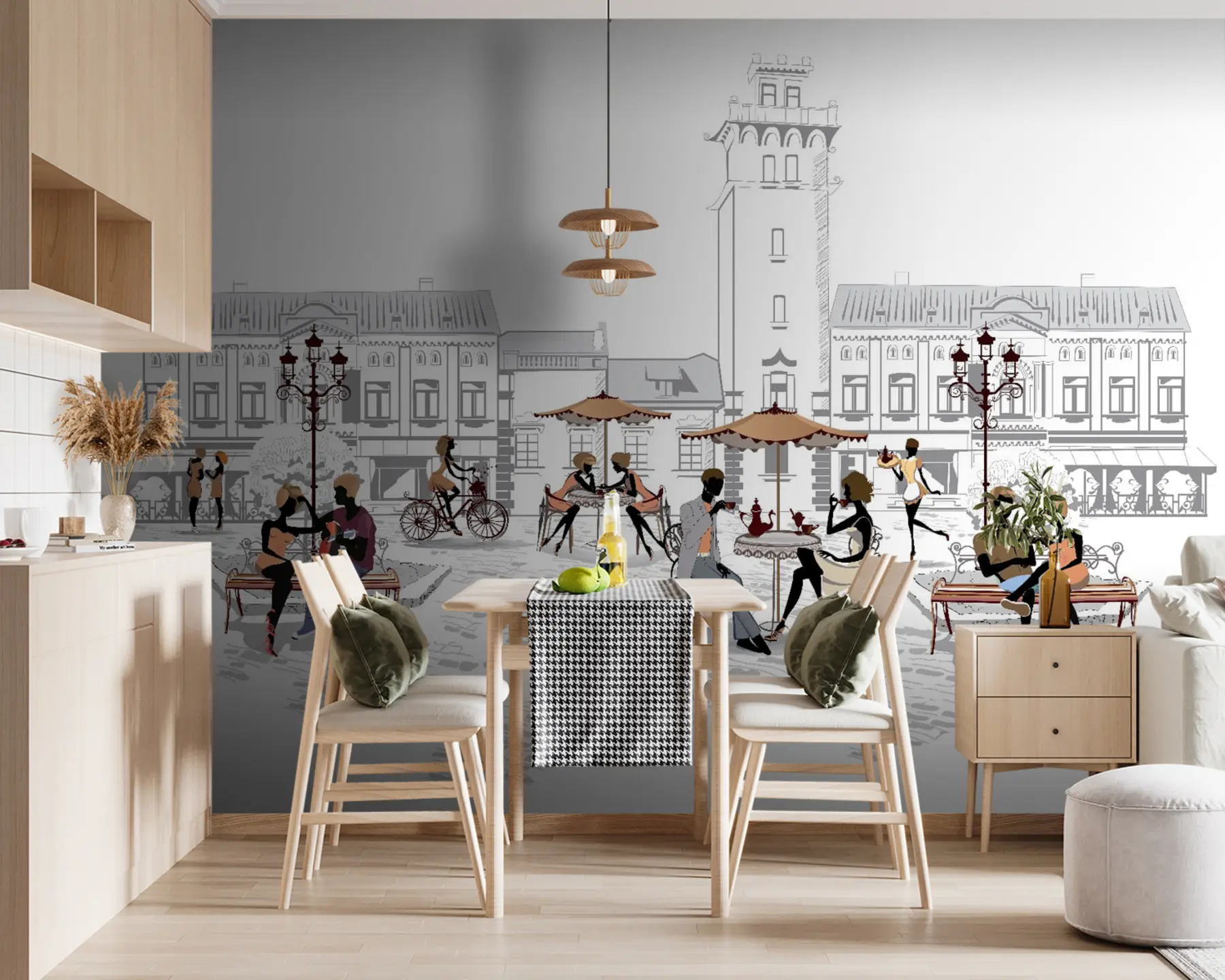 Fototapete Städtebau, Schrift und Kunst u56109