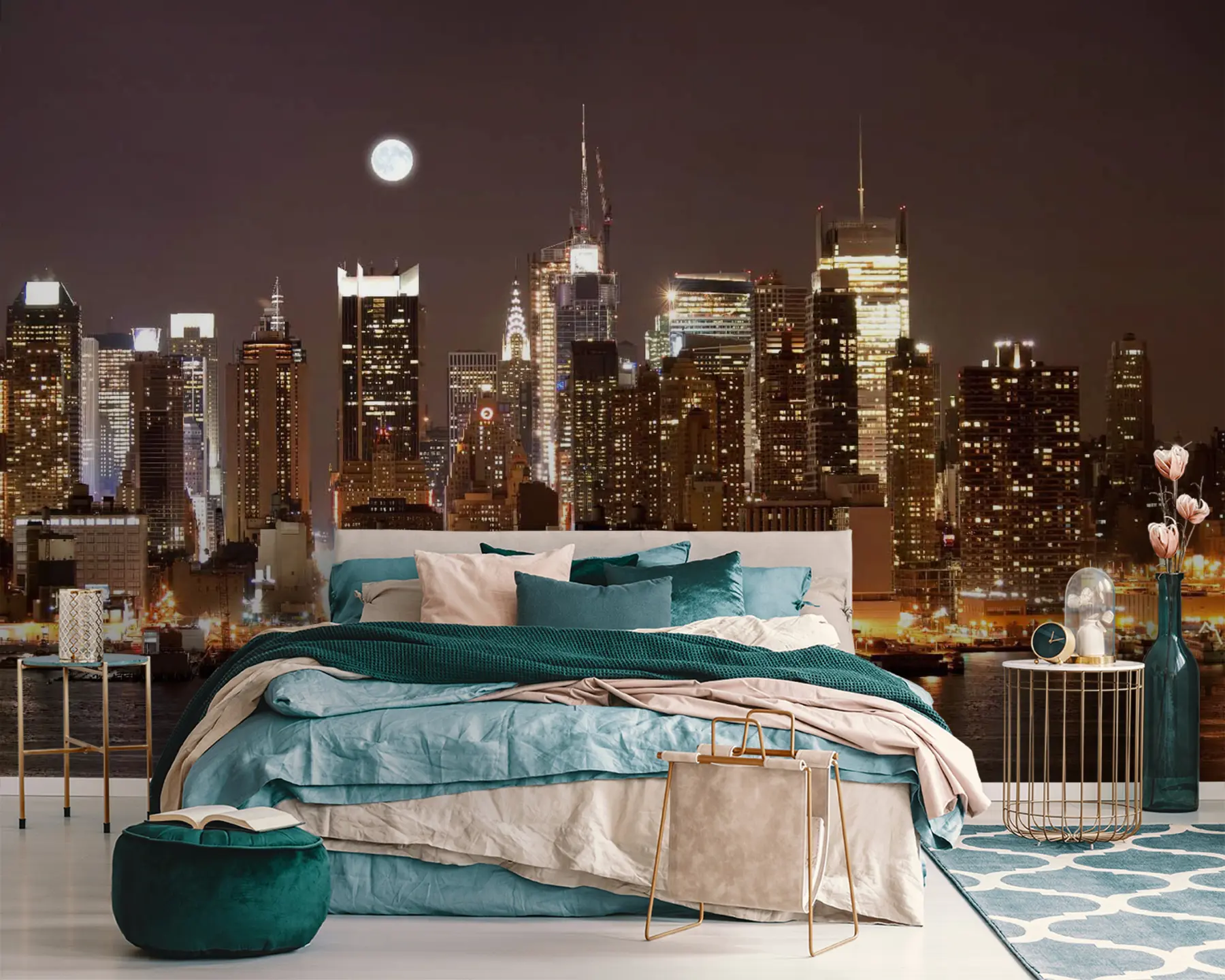 Fototapete New Yorker Uferpromenade u57923