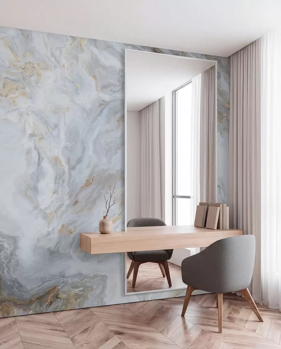Murale Eau, textiles et liquides u93422
