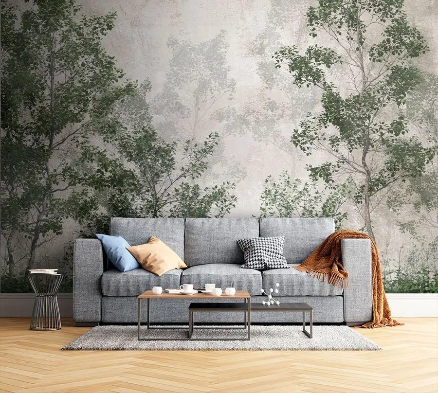 Fototapete Grüne Bäume u78594