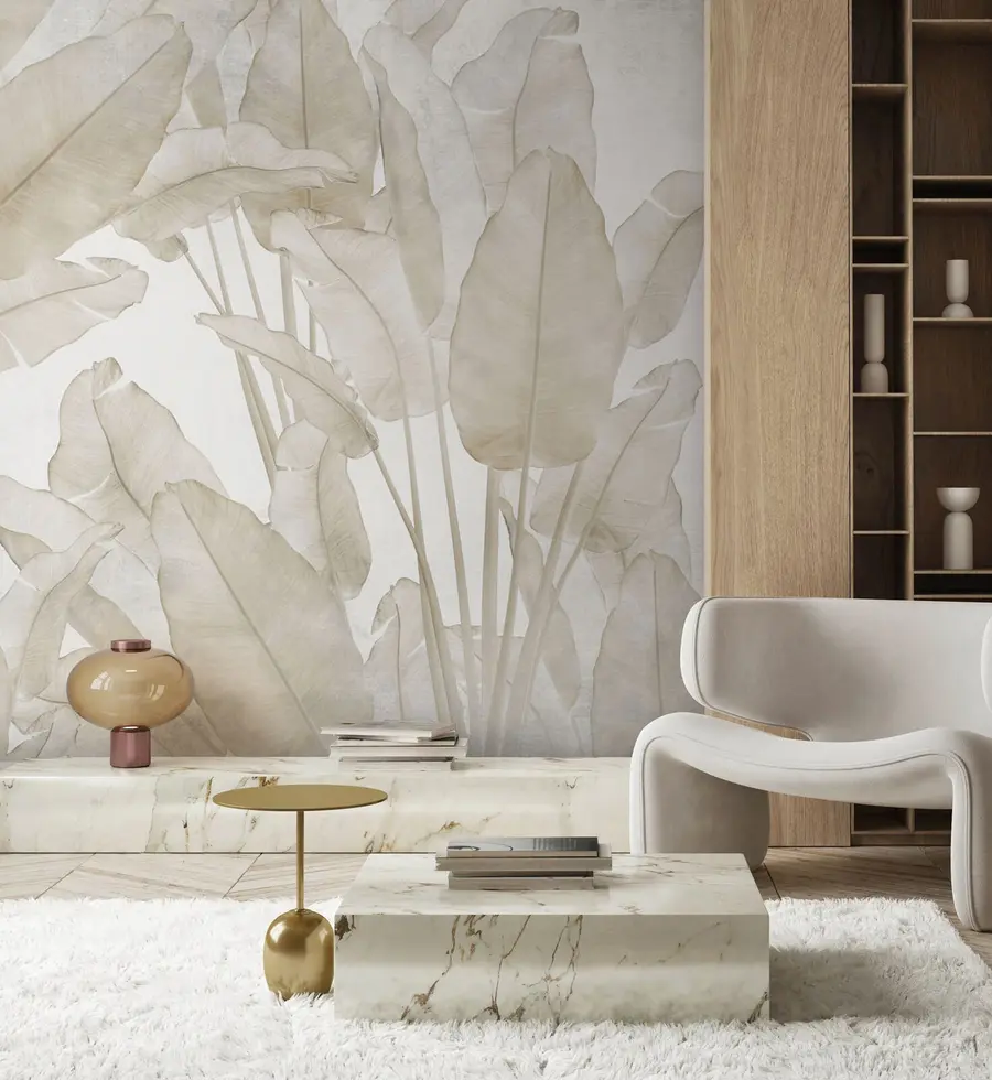 Fototapete Bananen verlässt Trend u73963