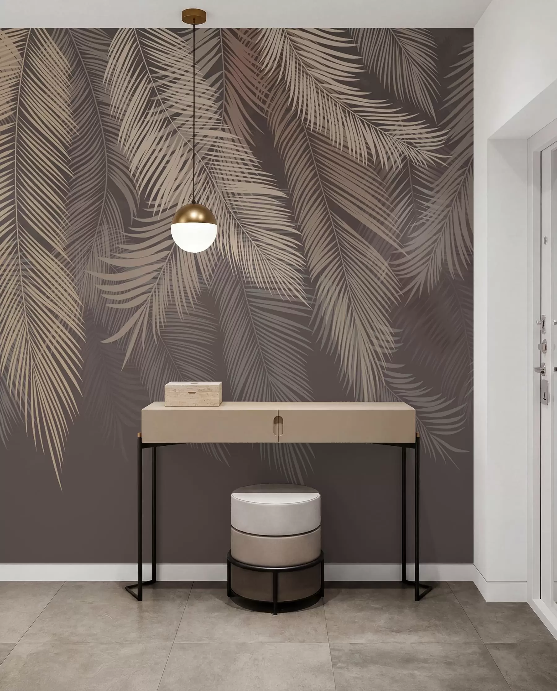 fototapeter Planter, overtøj og træ u48556v1