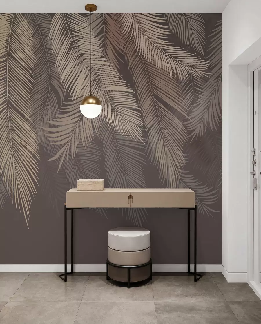 fototapeter Planter, overtøj og træ u48556v1