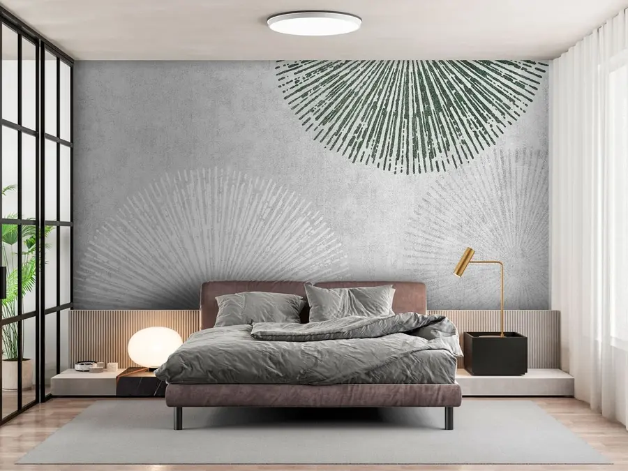 Fototapete Geometrische Abstraktion des japanischen Musters u74078