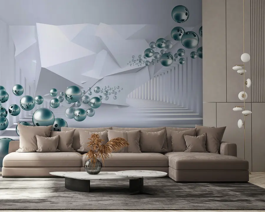 Fototapete Azurblau u77920v3