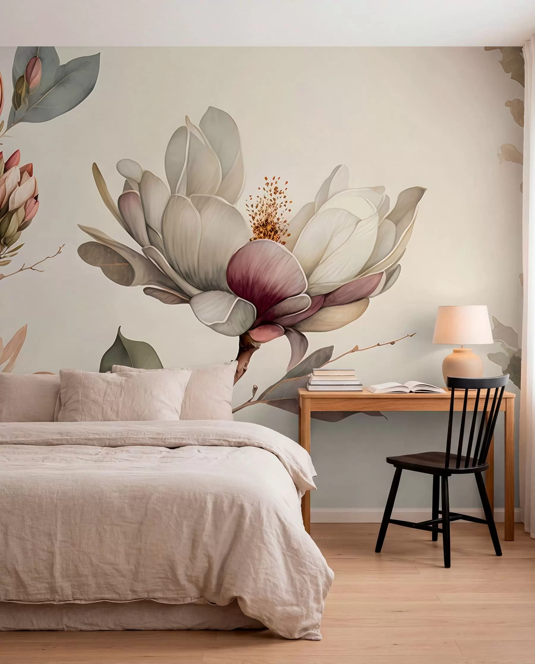 Murale Étude de magnolia u93020