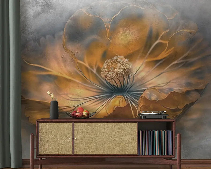 Murale Grande fleur u93916