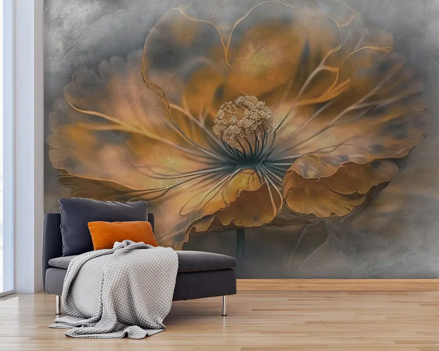 Murale Grande fleur u93916