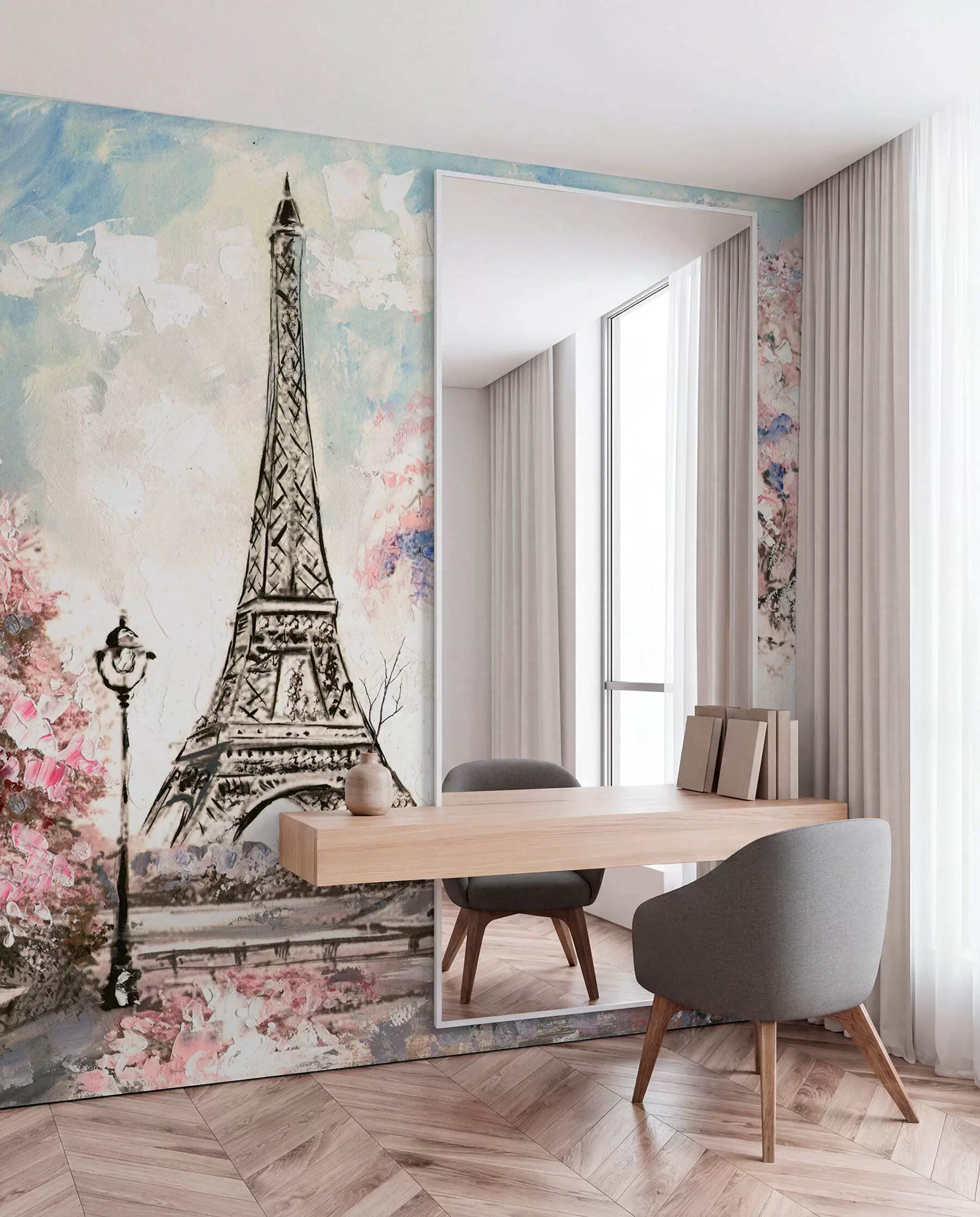 fototapeter Gadebillede af Paris u74631