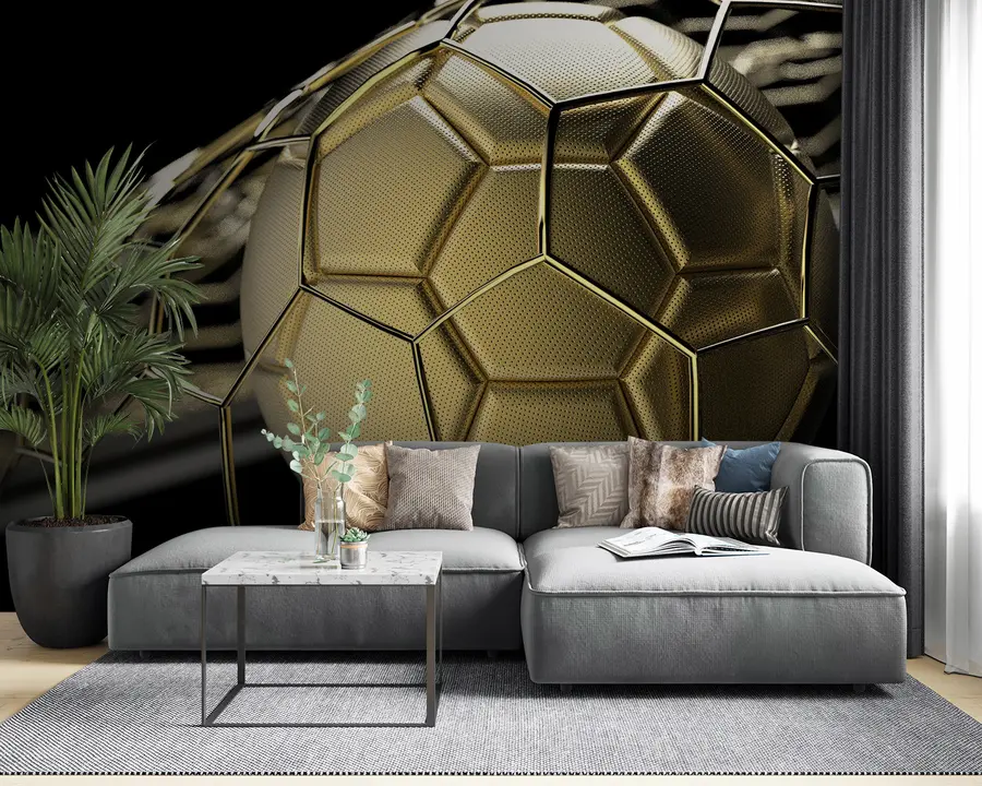 Fototapete Fußball im Netz u94060