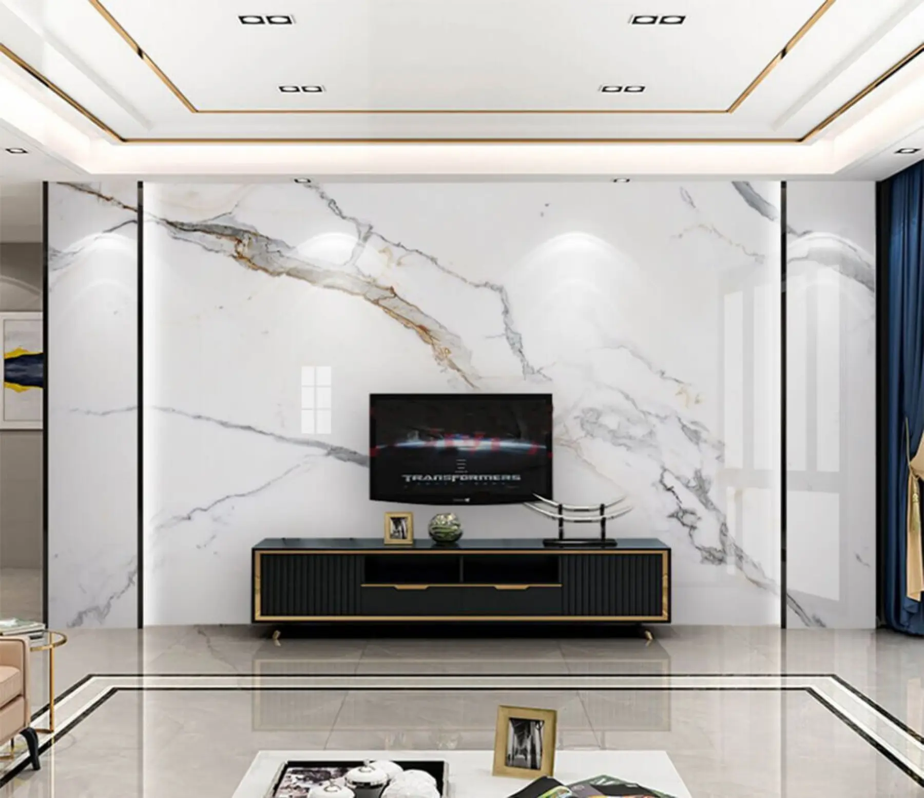 fototapeter Marmorvæg u03022