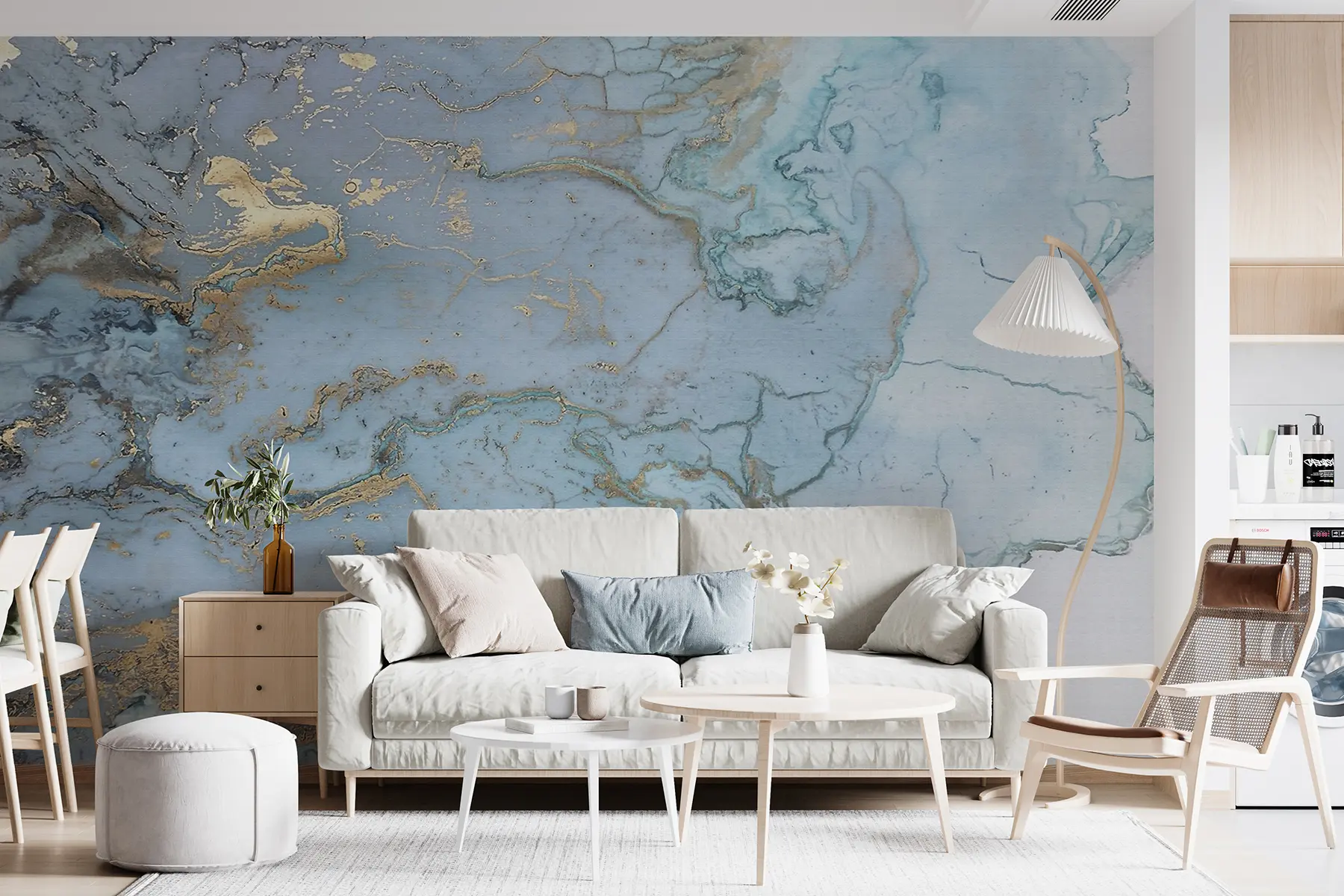 fototapeter Vandressourcer, verdenskort u06739