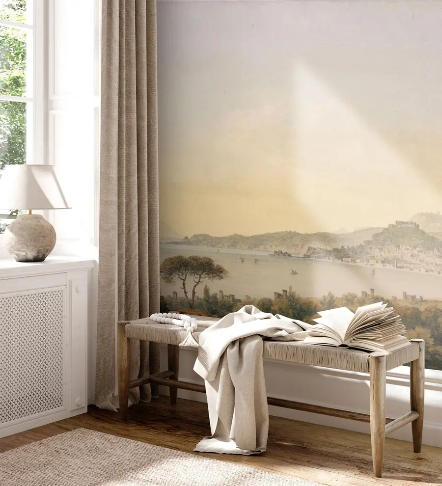 Fototapete Ansichten der Stadt Neapel u95155