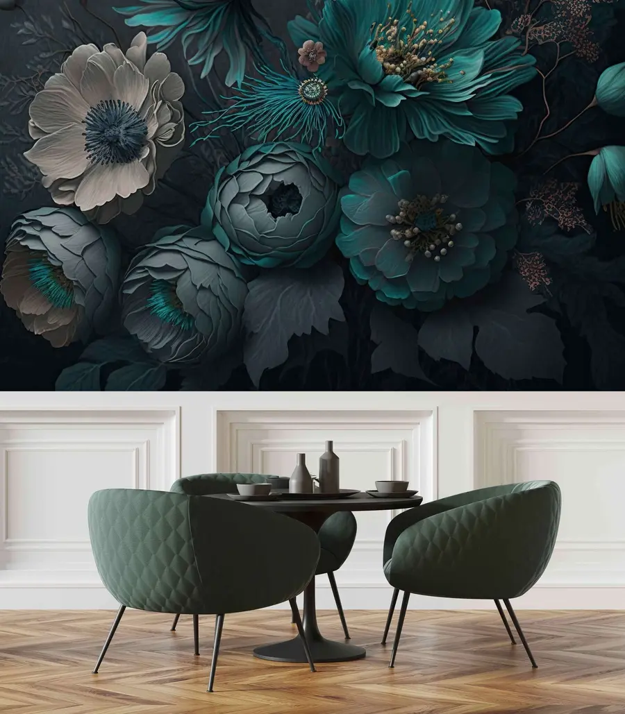 Murale Fleurs du matin u75405