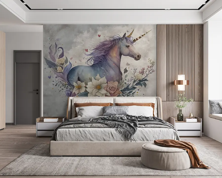 Murale Licorne u95411