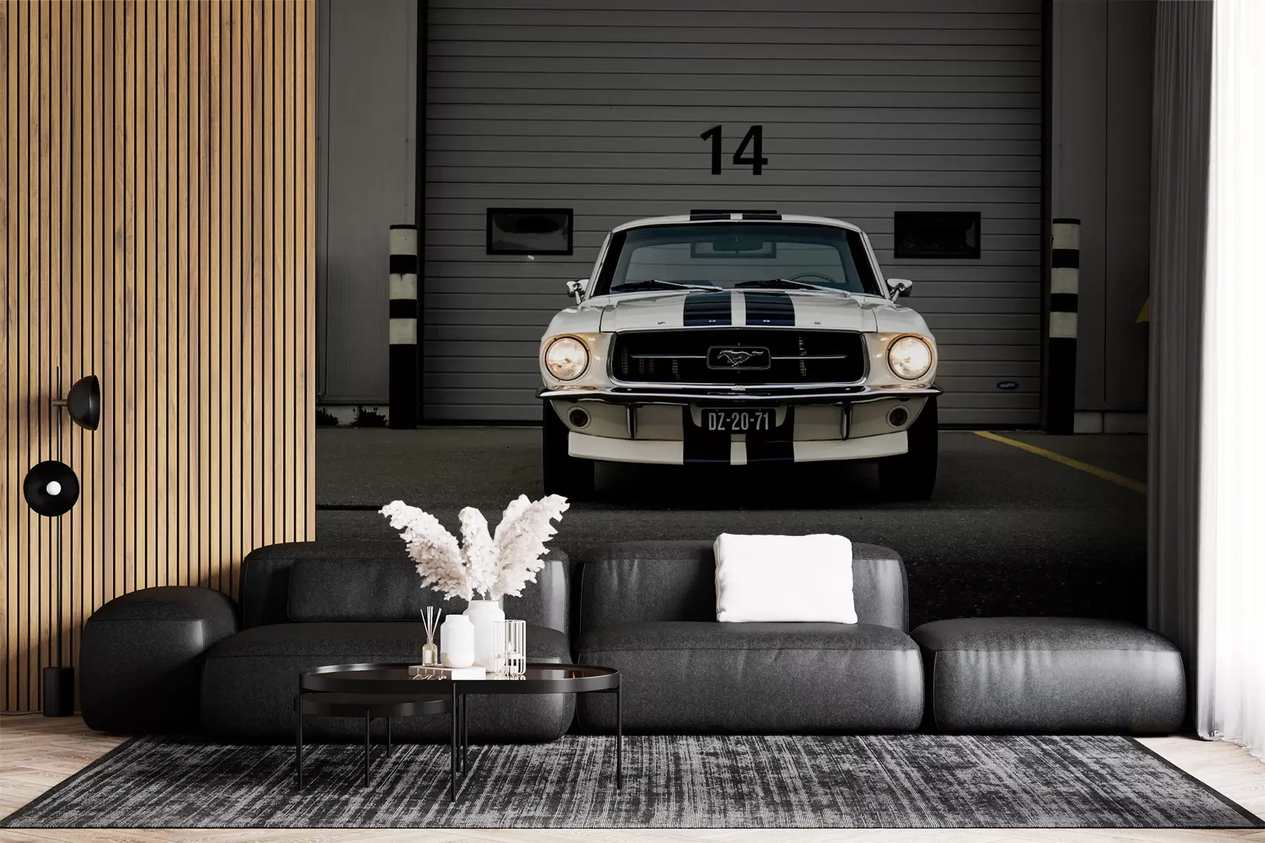fototapeter 1970 Ford Mustang u95536