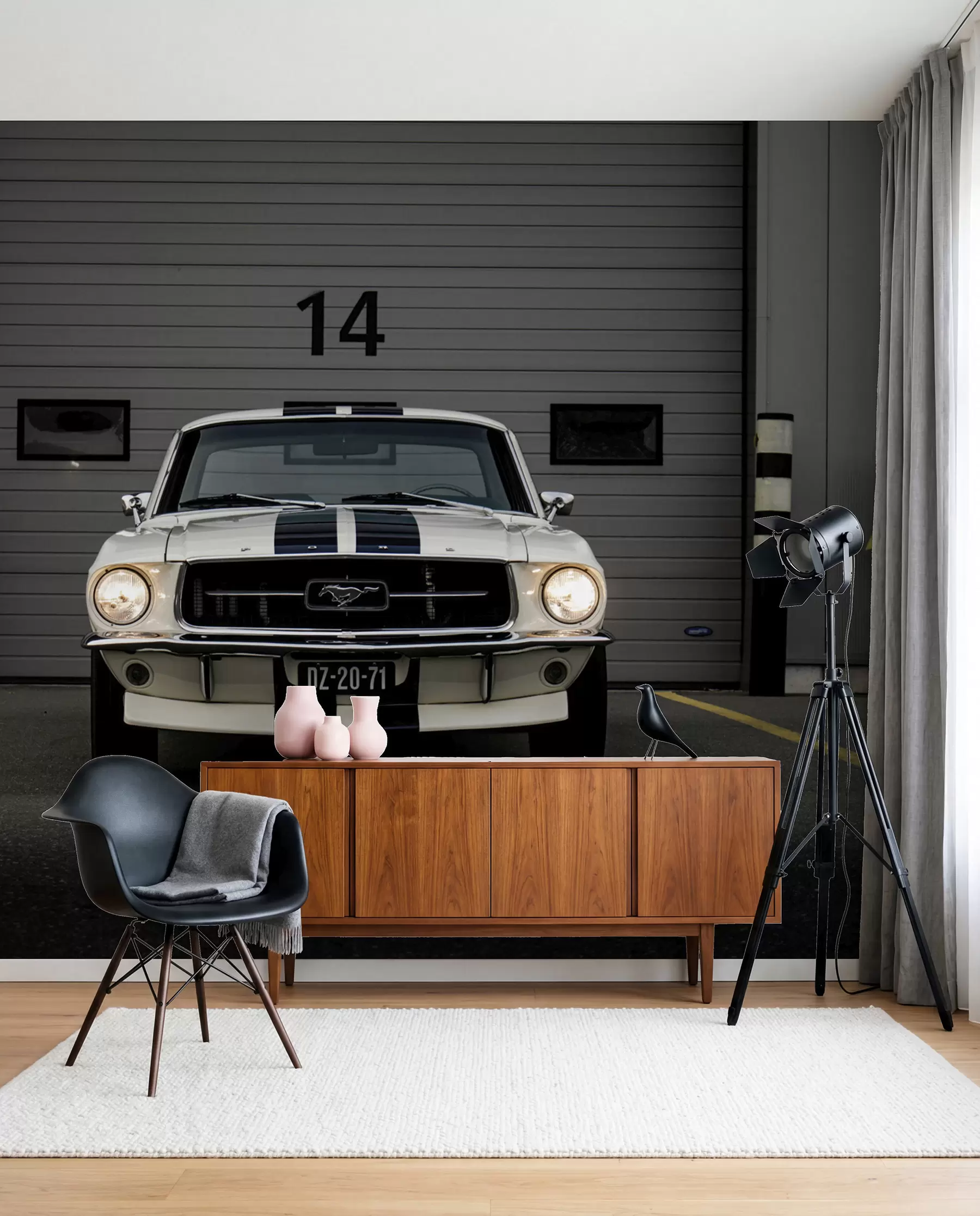 Murale ford Mustang 1970 u95536