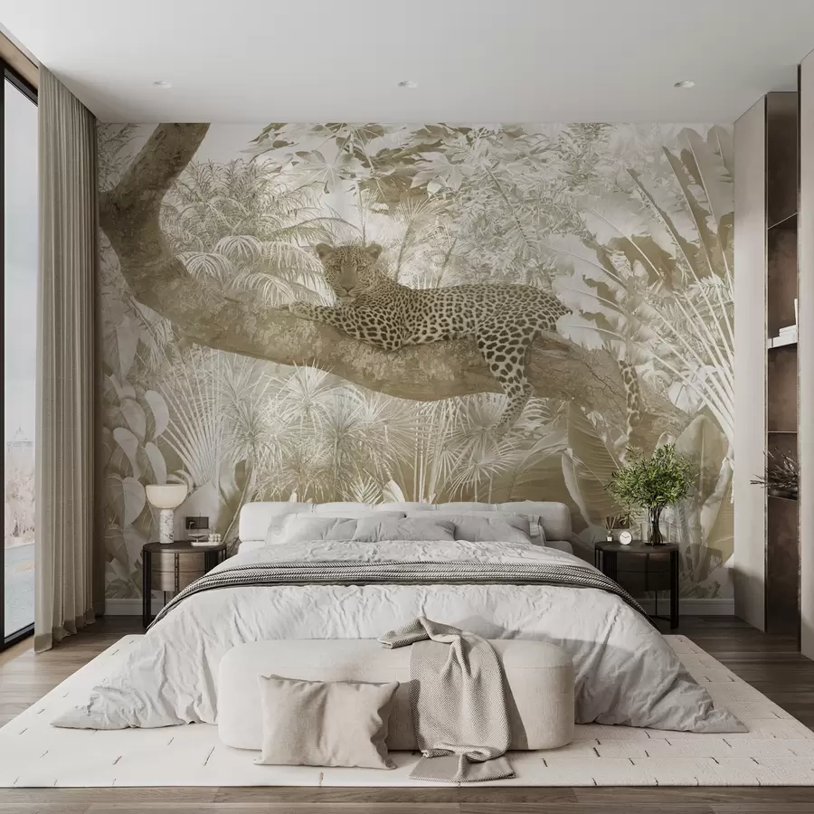 Fototapete Eine große weiße Hortensienblüte u94280