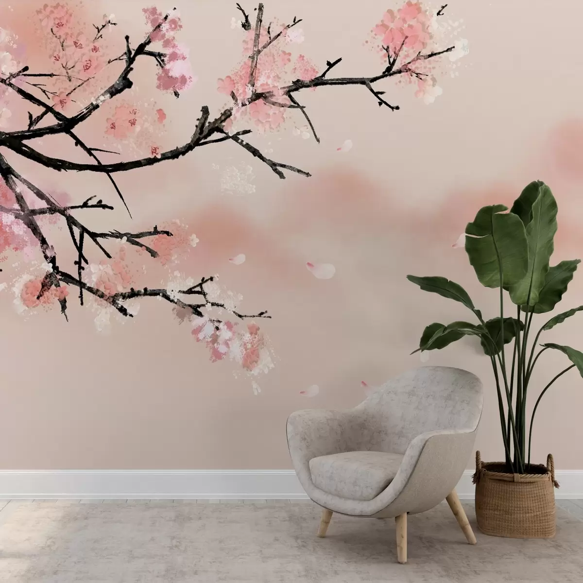 fototapeter Blomsterne danser i den lette brise u15866