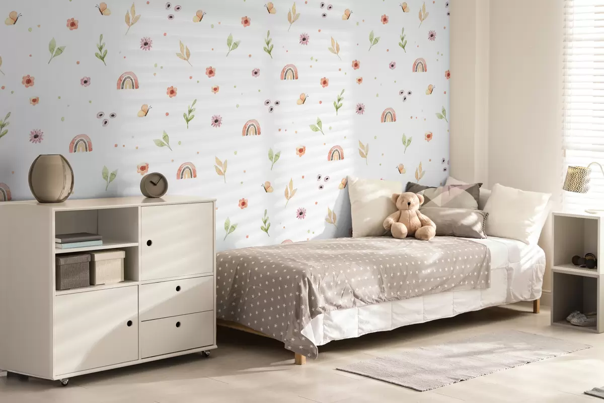 Fototapete Aquarellzeichnung für Kinder u96608