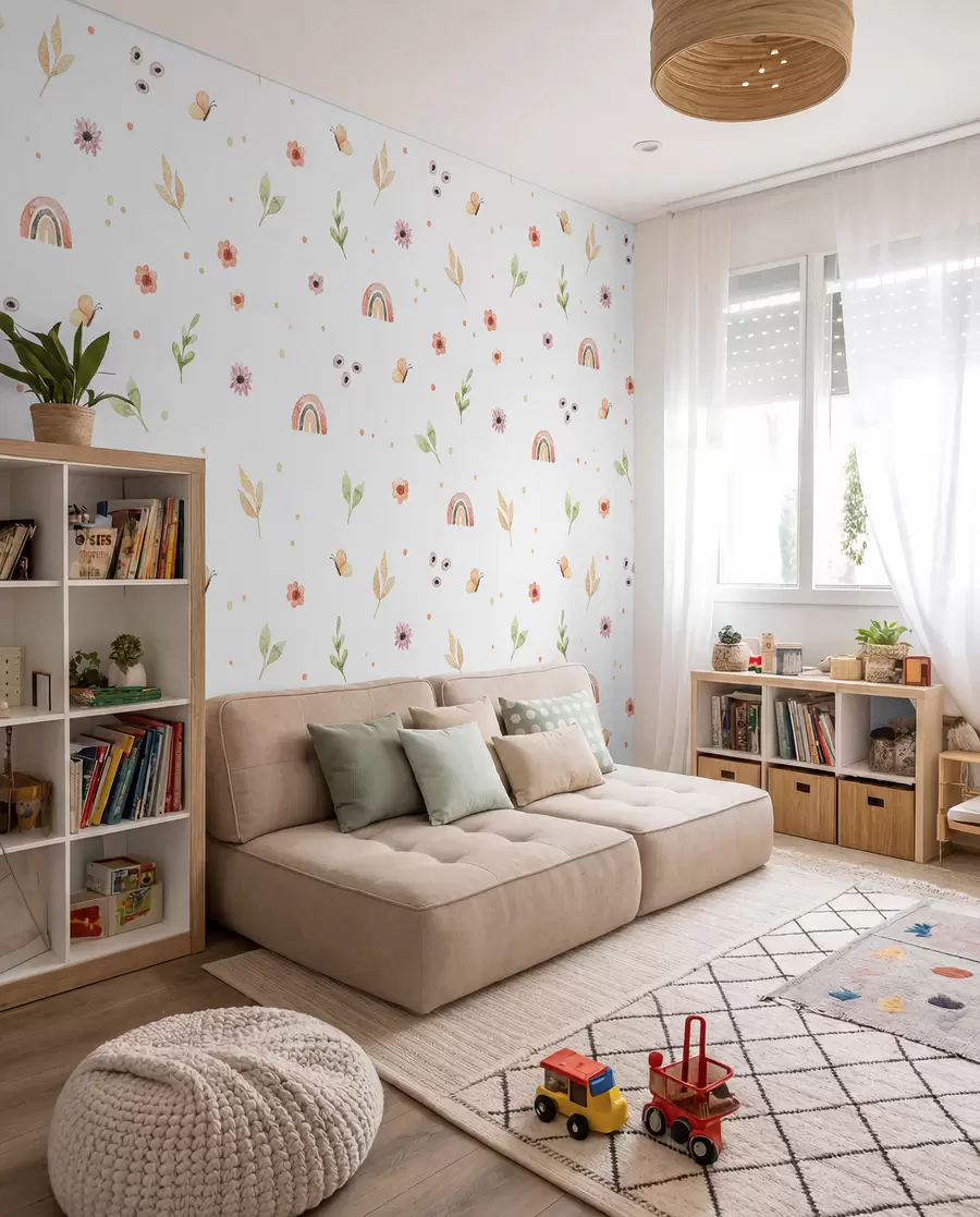 Murale Dessin à l'aquarelle pour enfants u96608