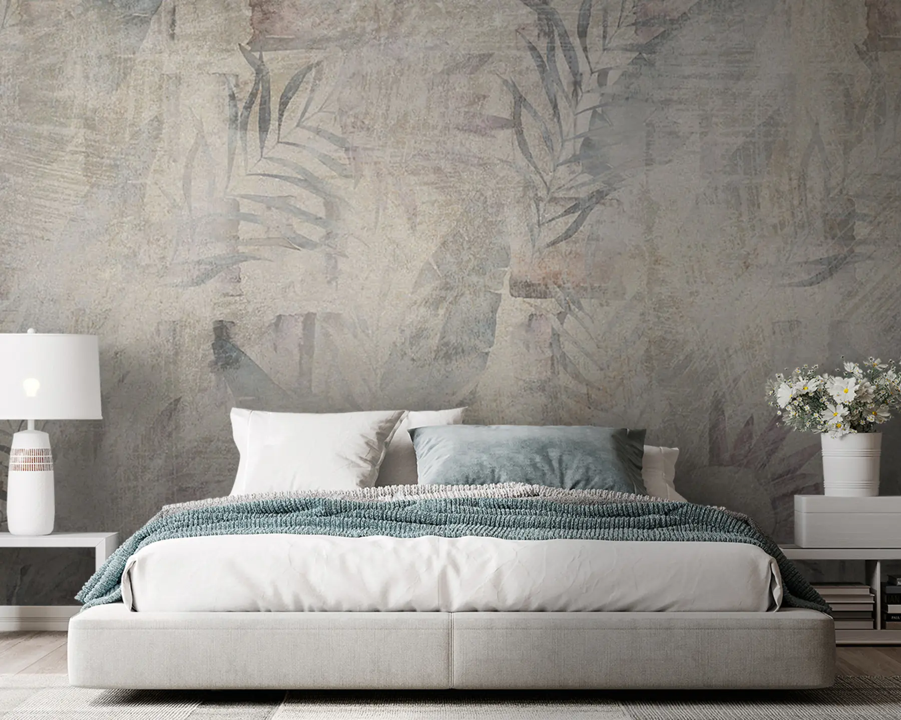 fototapeter Tropisk loft i akvarel u96807