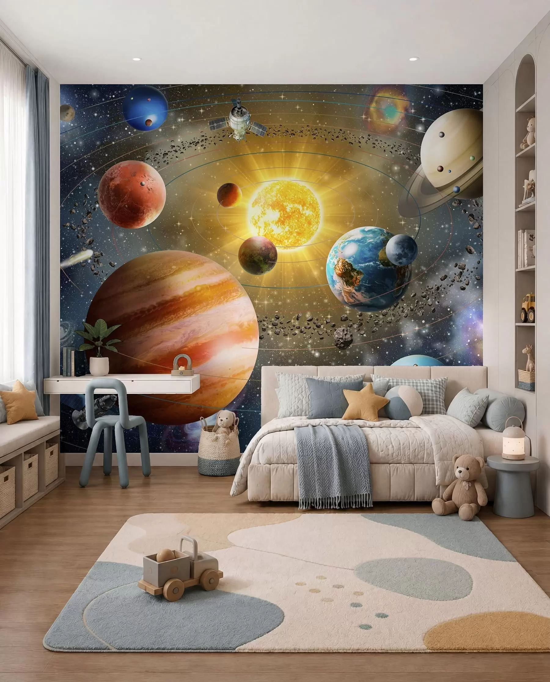 Murale Voyage parmi les planètes u97222