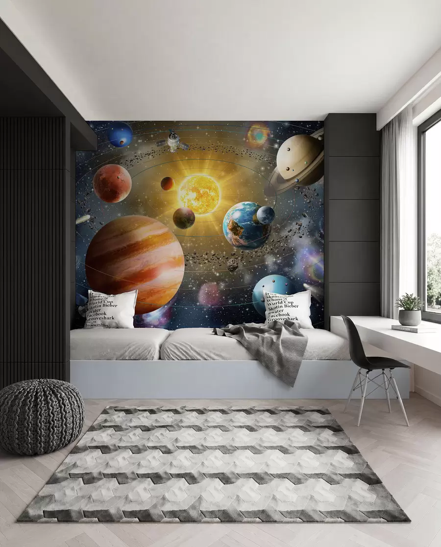 Murale Voyage parmi les planètes u97222