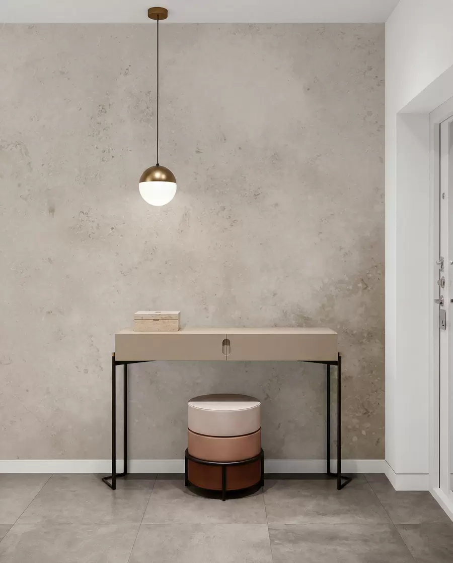 fototapeter Beige betonvæg u97236