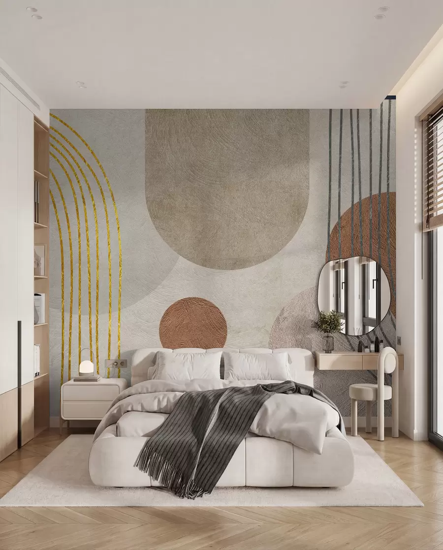 fototapeter Abstrakt boho-mønster u97255