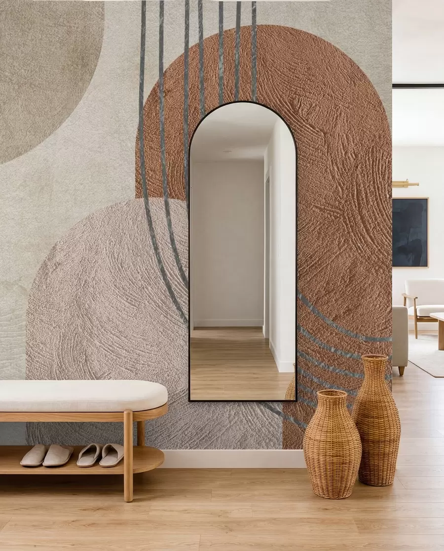 fototapeter Abstrakt boho-mønster u97255