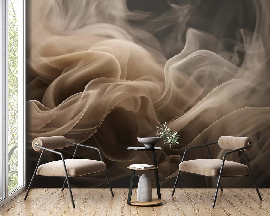 Fototapete Abstrakte Rauchwellen u96591