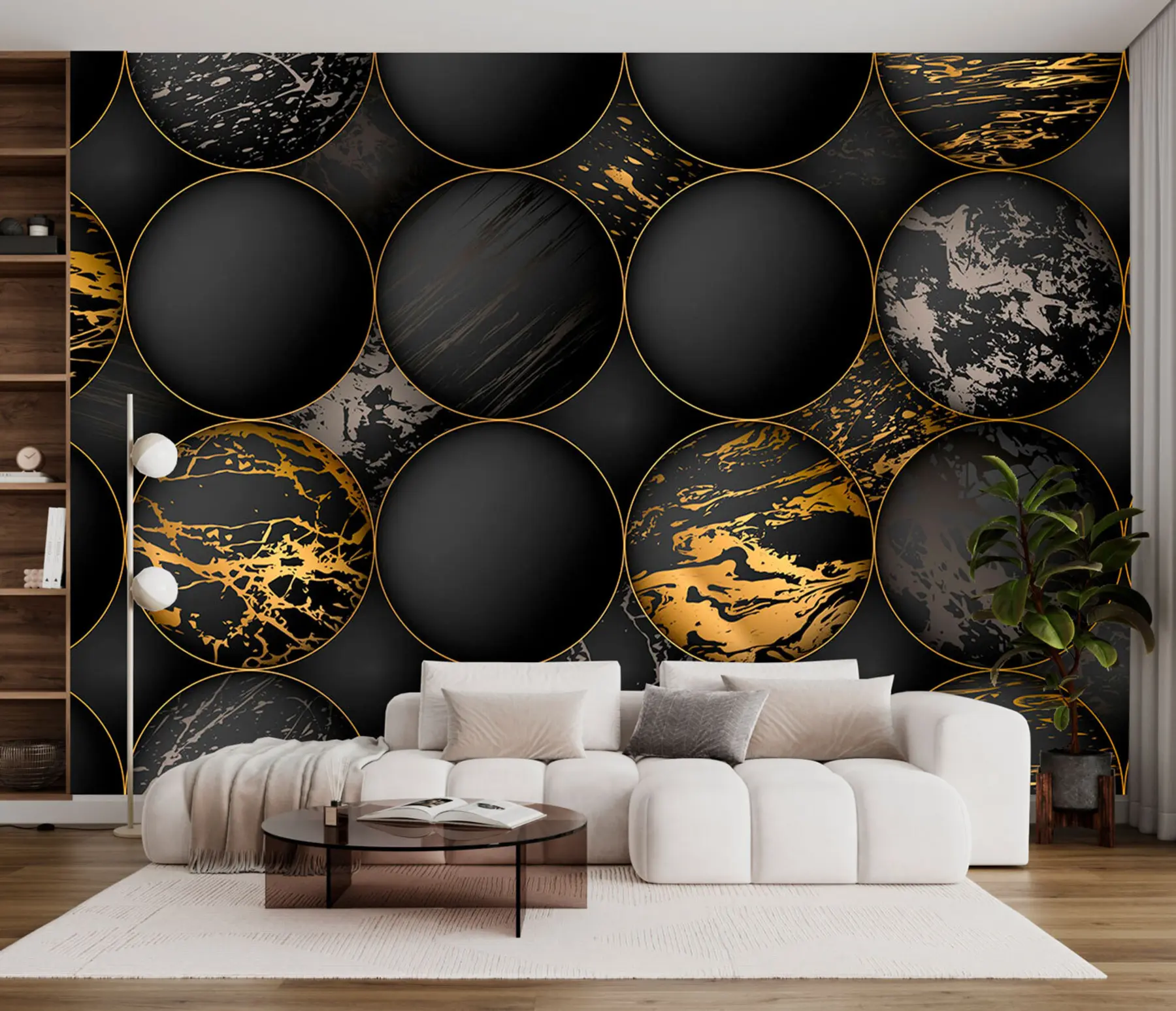 fototapeter abstrakt 3D-motiv u97726
