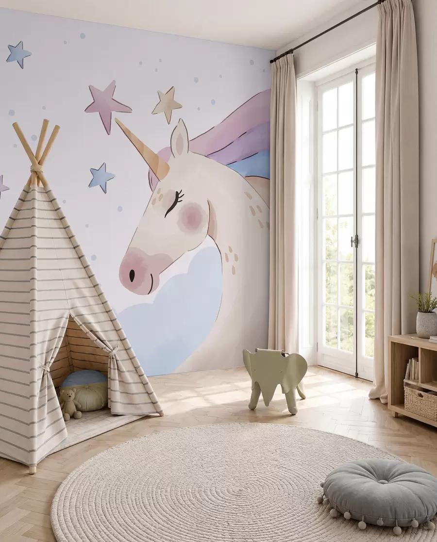 Murale Licorne u97532