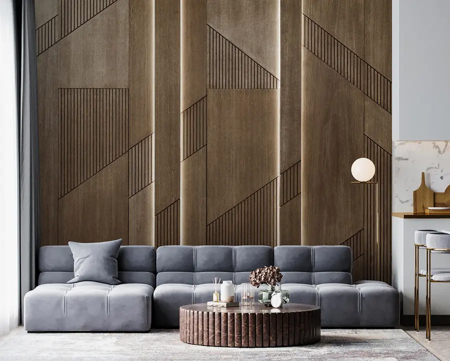 Murale Panneau en bois u97555