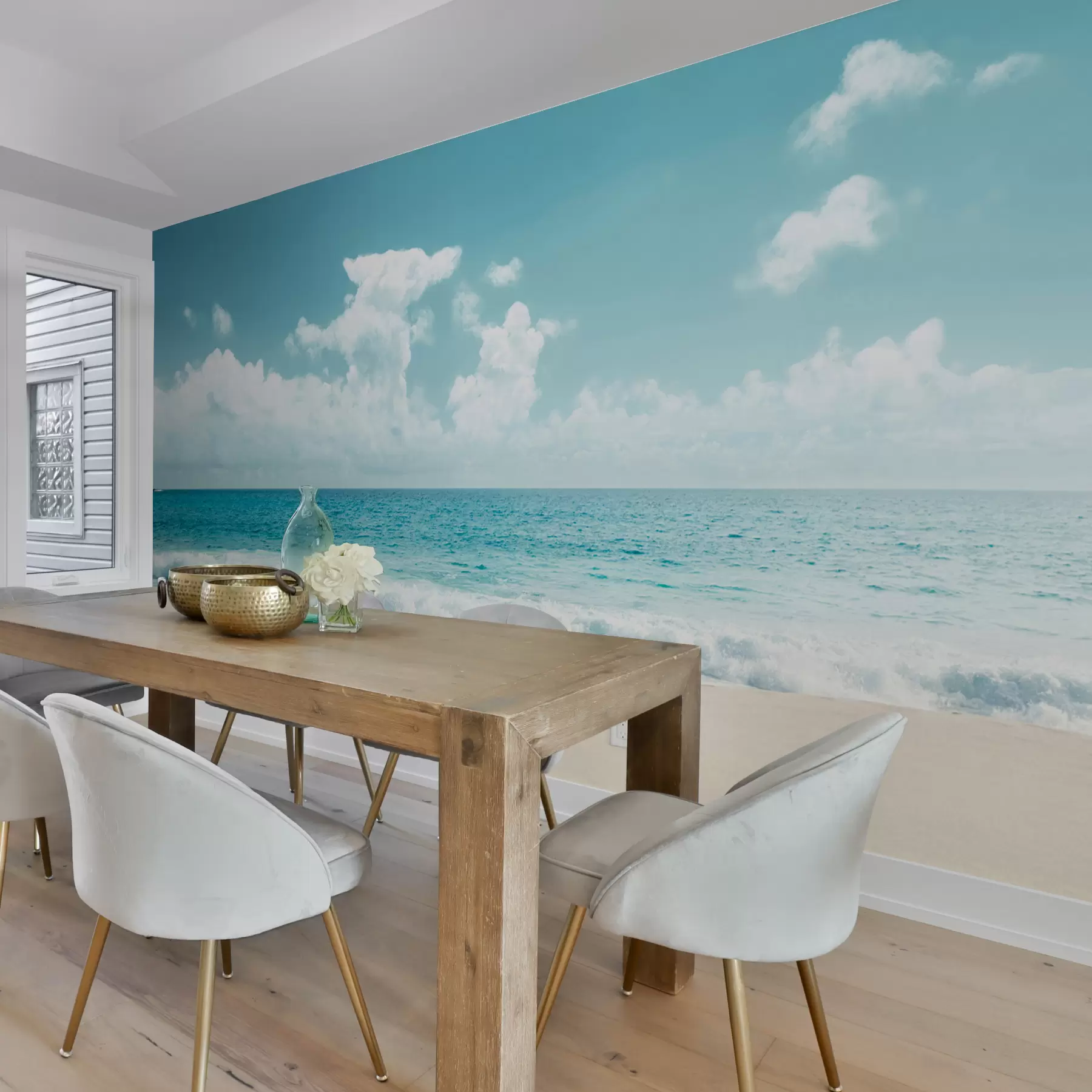 fototapeter Maldivernes strand u97884