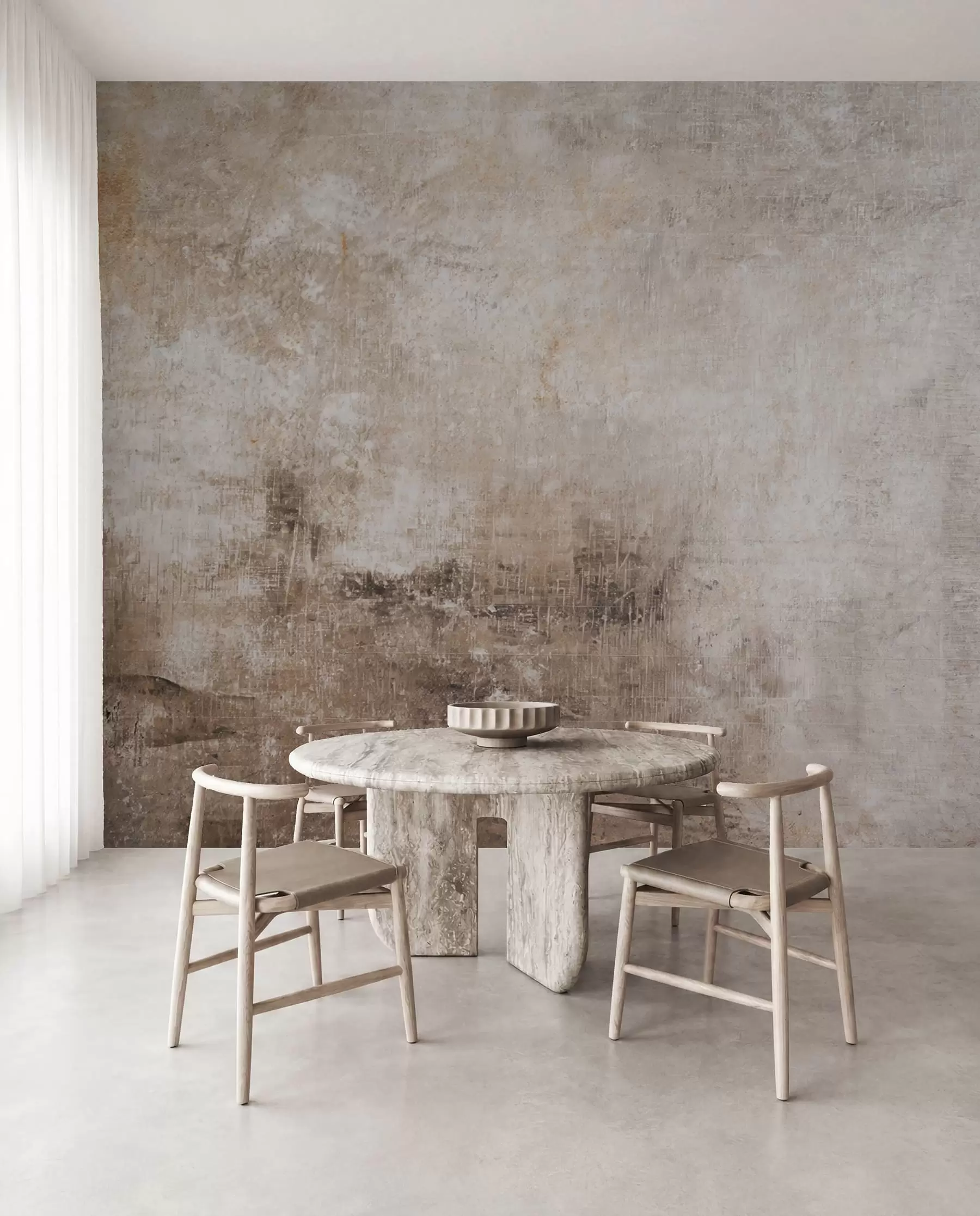 fototapeter Sandfarvet beton u47663v1
