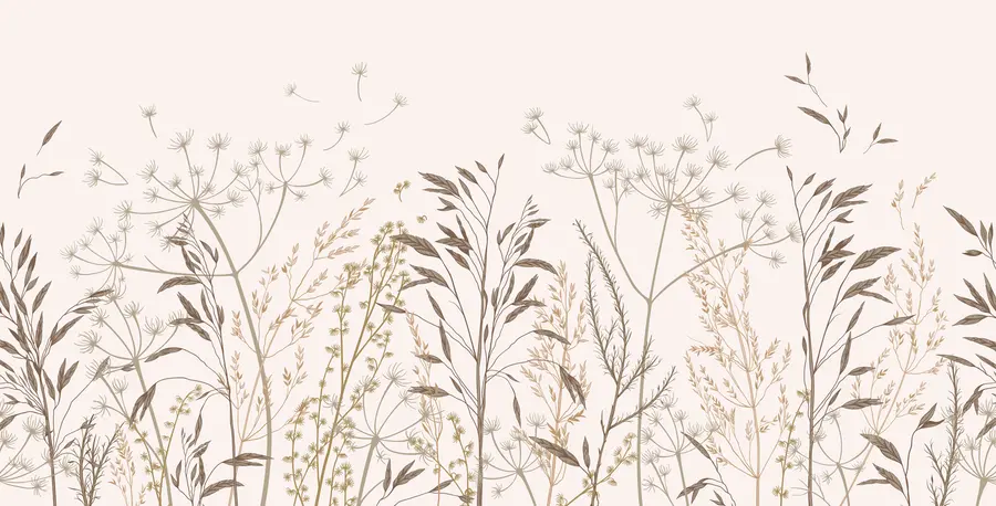 Murale Herbe sauvage u99011